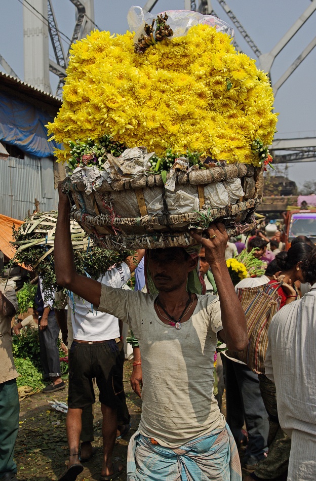 calcutta mercato dei fiori